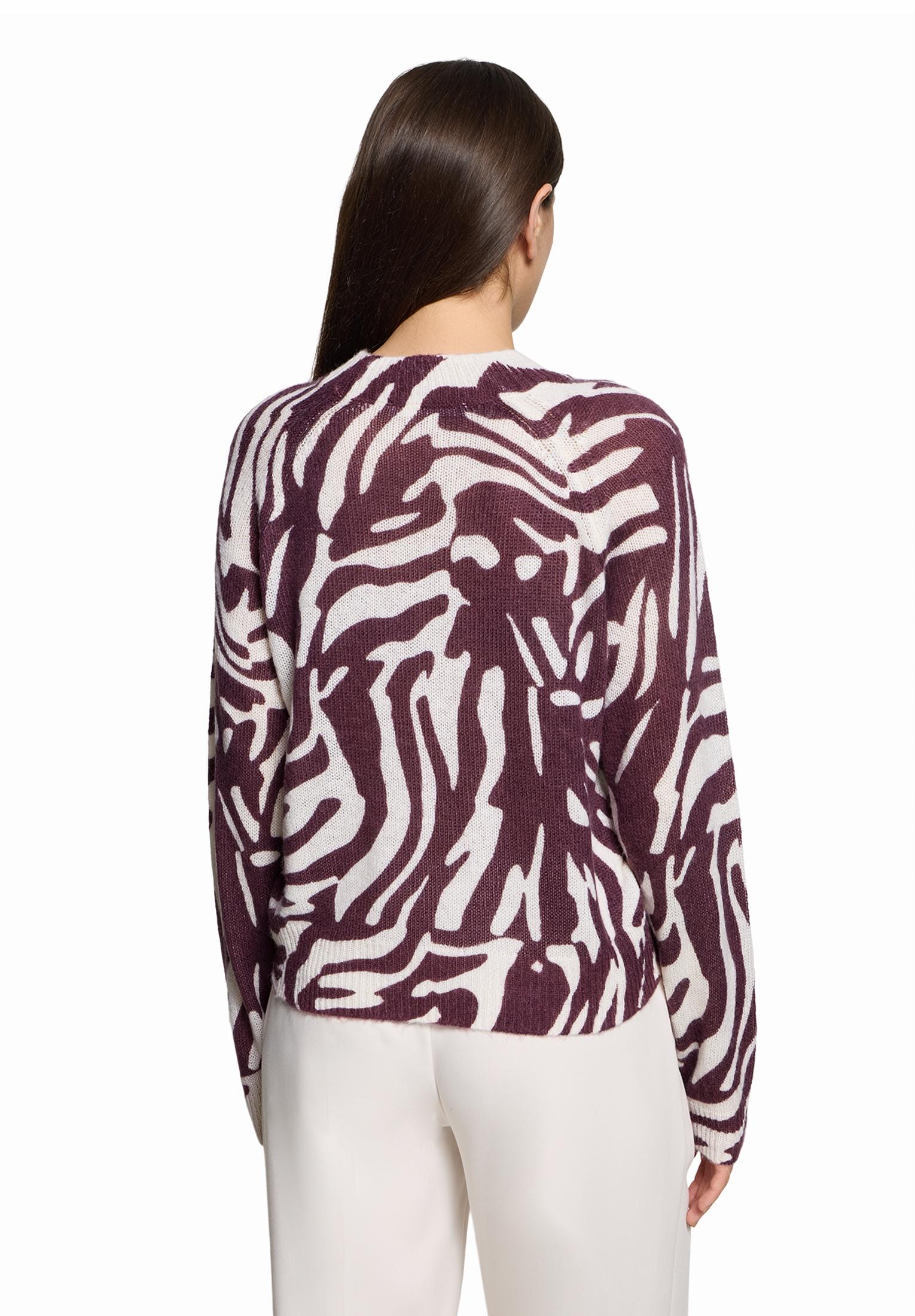 ПУЛОВЕР BETTY&CO свободного силуэта с анималистическим принтом