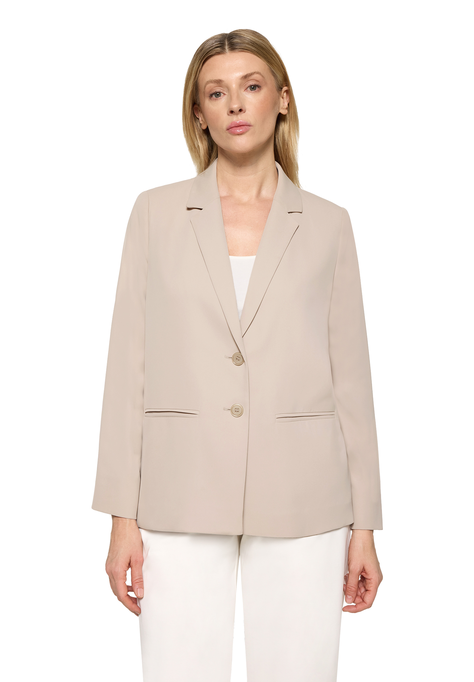 ЖАКЕТ BETTY BARCLAY прямой силуэт с лаконичными лацканами
